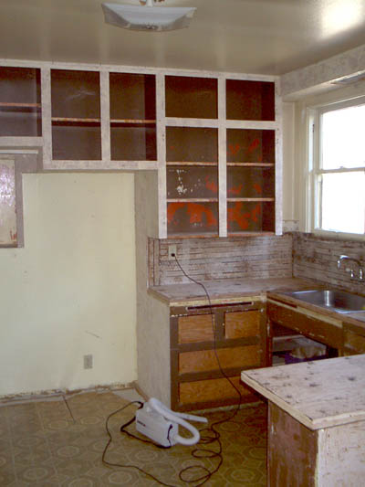 Stripped cabinets